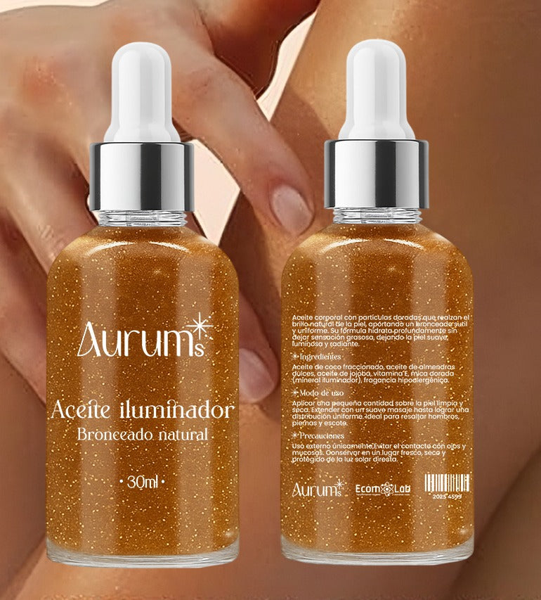 Aurum bronceador iluminador